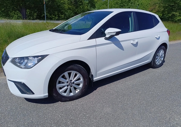 Seat Ibiza cena 43500 przebieg: 63000, rok produkcji 2018 z Słupsk małe 704